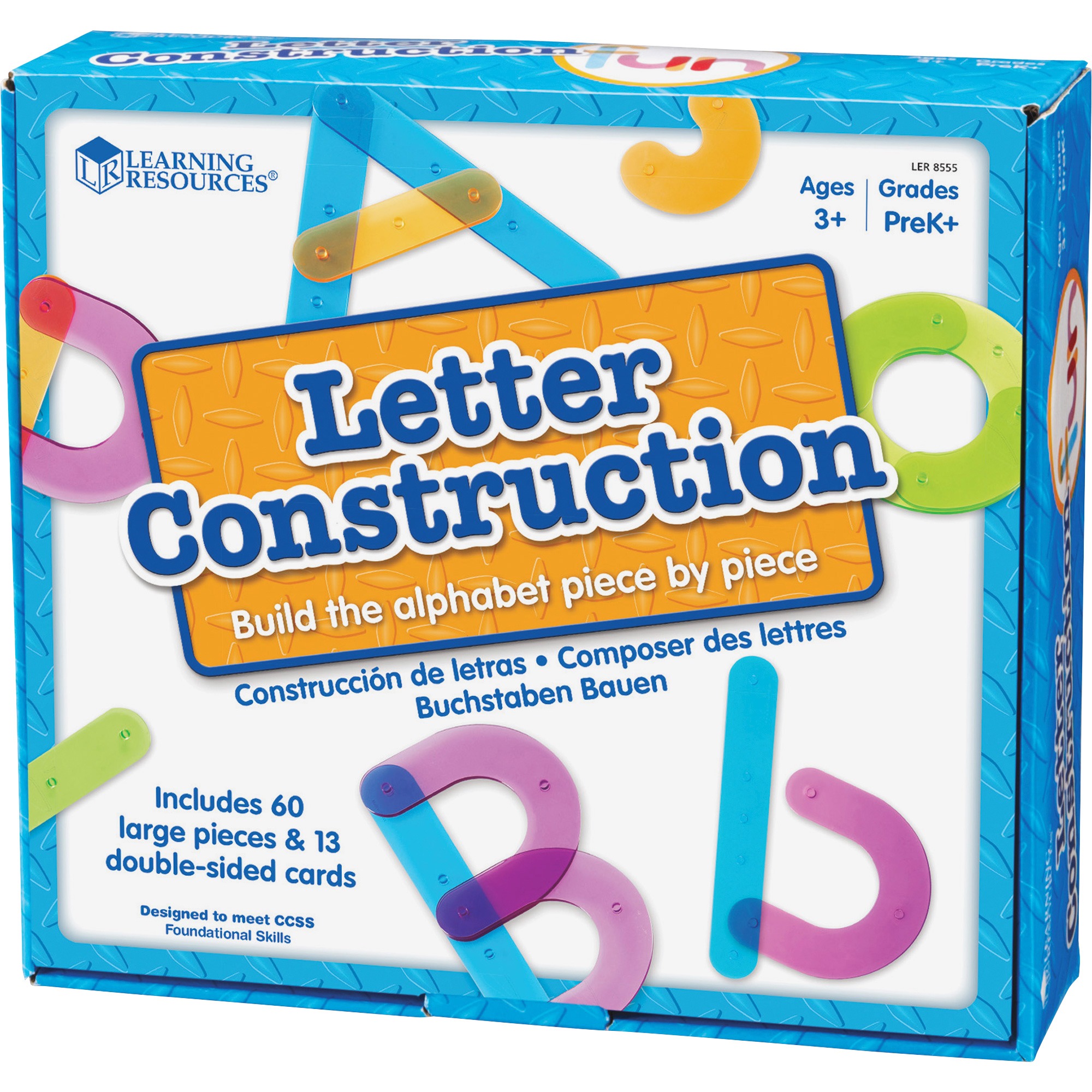 Learning Resources Letter Construction Activity Set